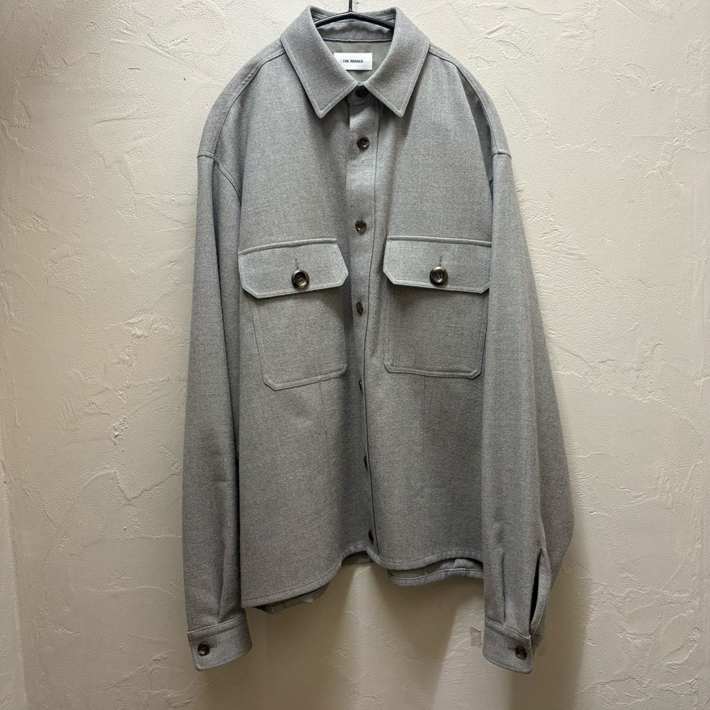 THE RERACS ザリラクス 25AW RERACS CPO SHORT SHIRT 長袖シャツ 25FW