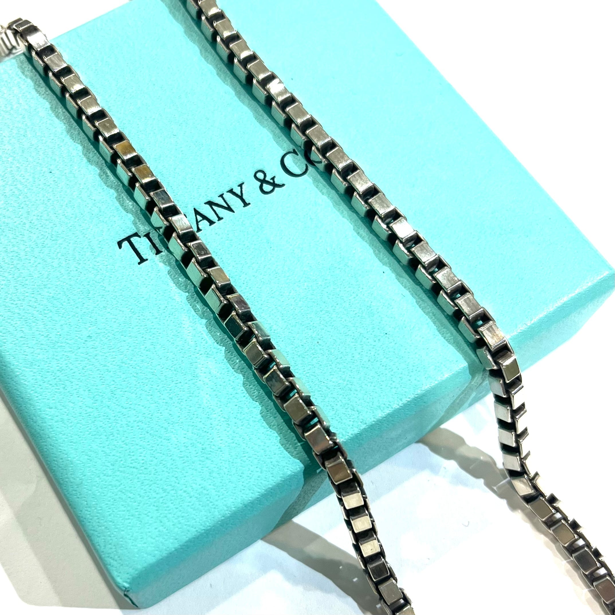 TIFFANY&CO. 】2165 ティファニー名作ベネチアンチェーン ネックレス