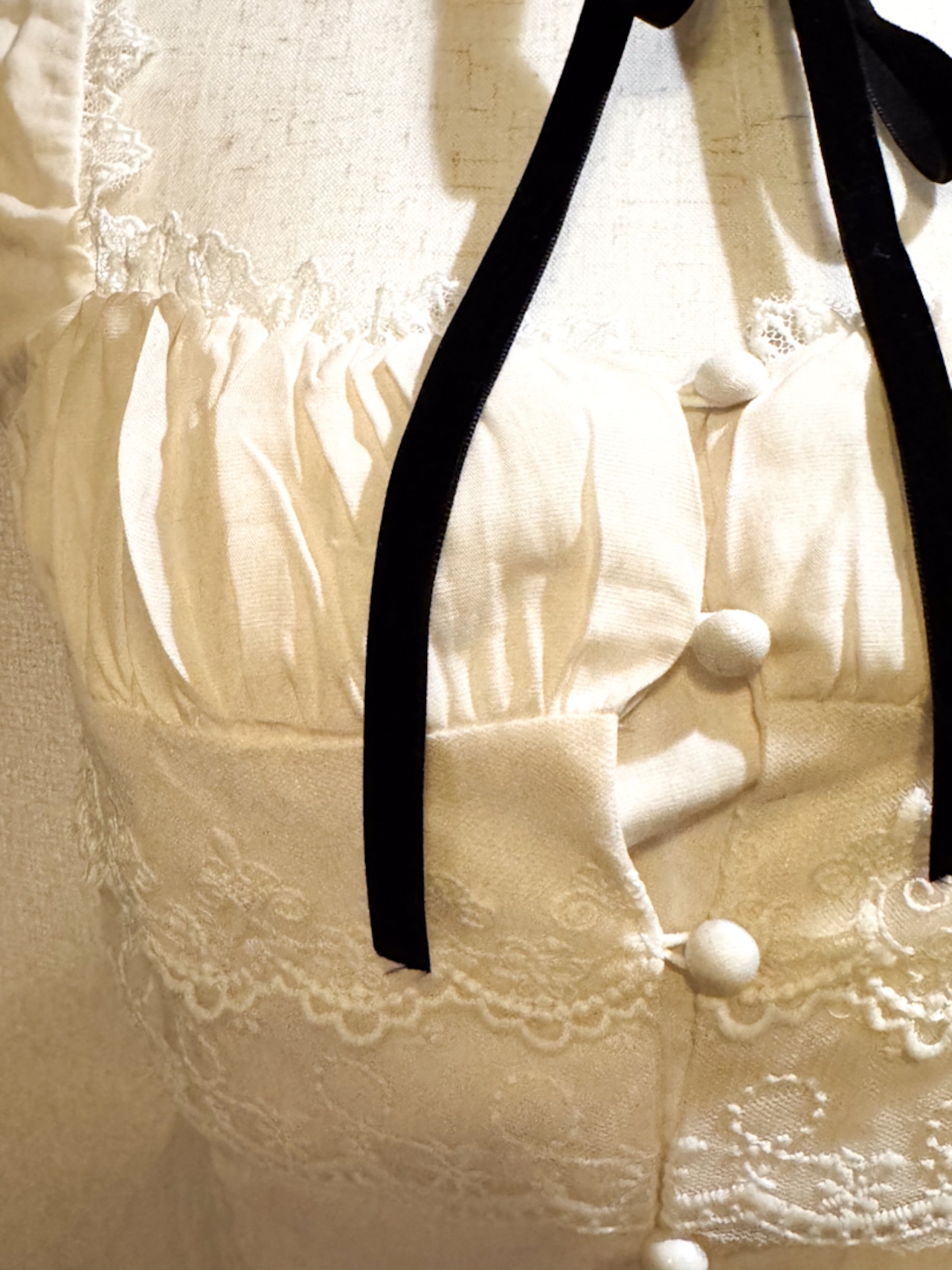 レースネックトップス LK1753