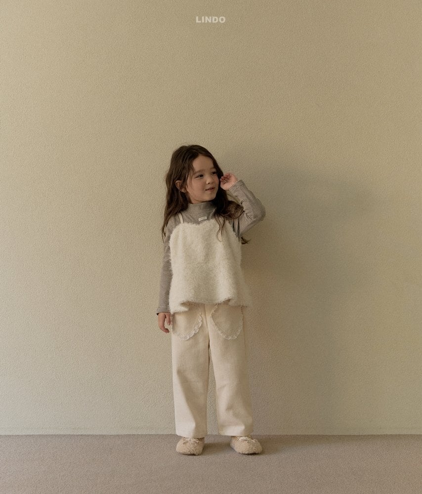 【予約商品】honey string fur blouse