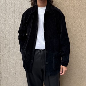 LIZSPORT BLACK CORDUROY JACKET