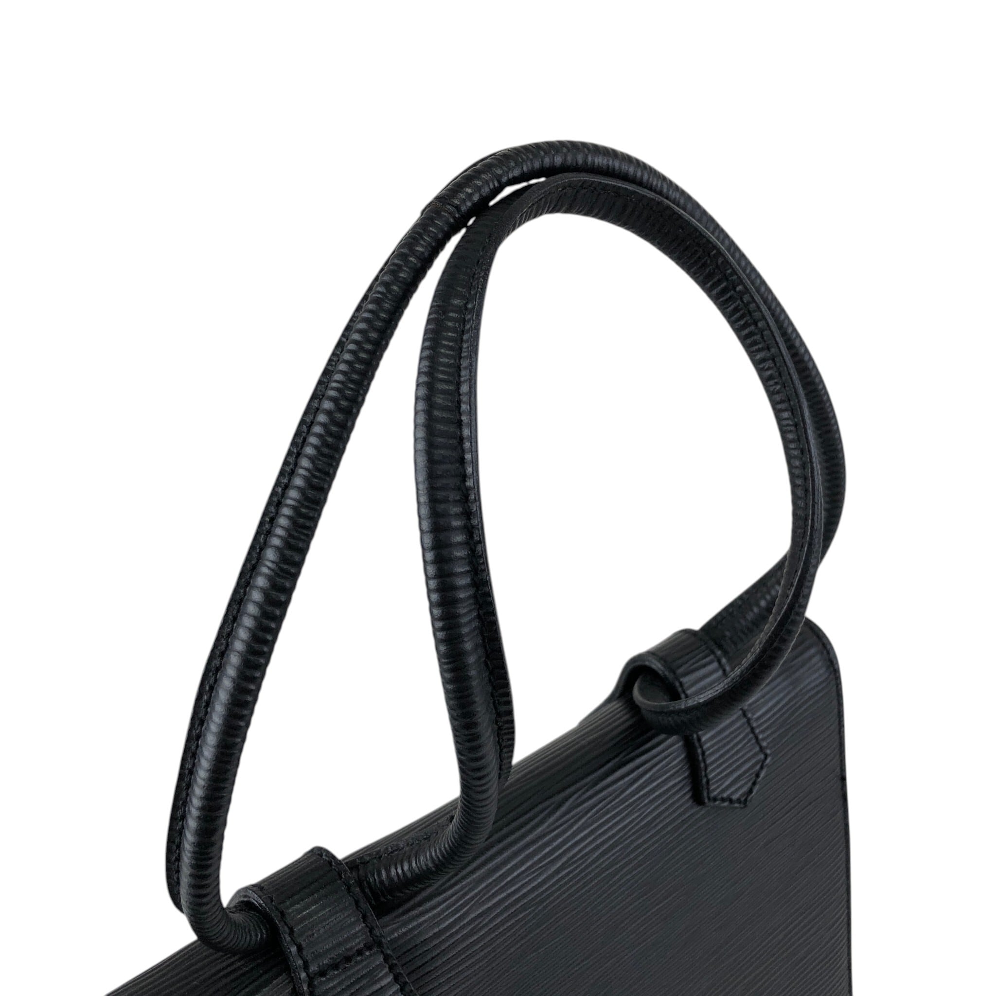 FENDI フェンディ ハンドバッグ ブラック ロゴ レザー 型押し ミニ