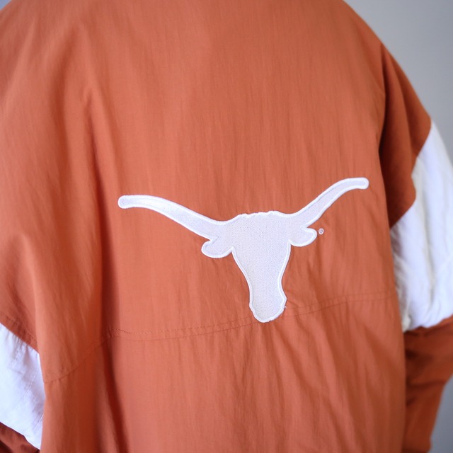 "STARTER " Texas Longhorns nylon pullover half-zip jacket