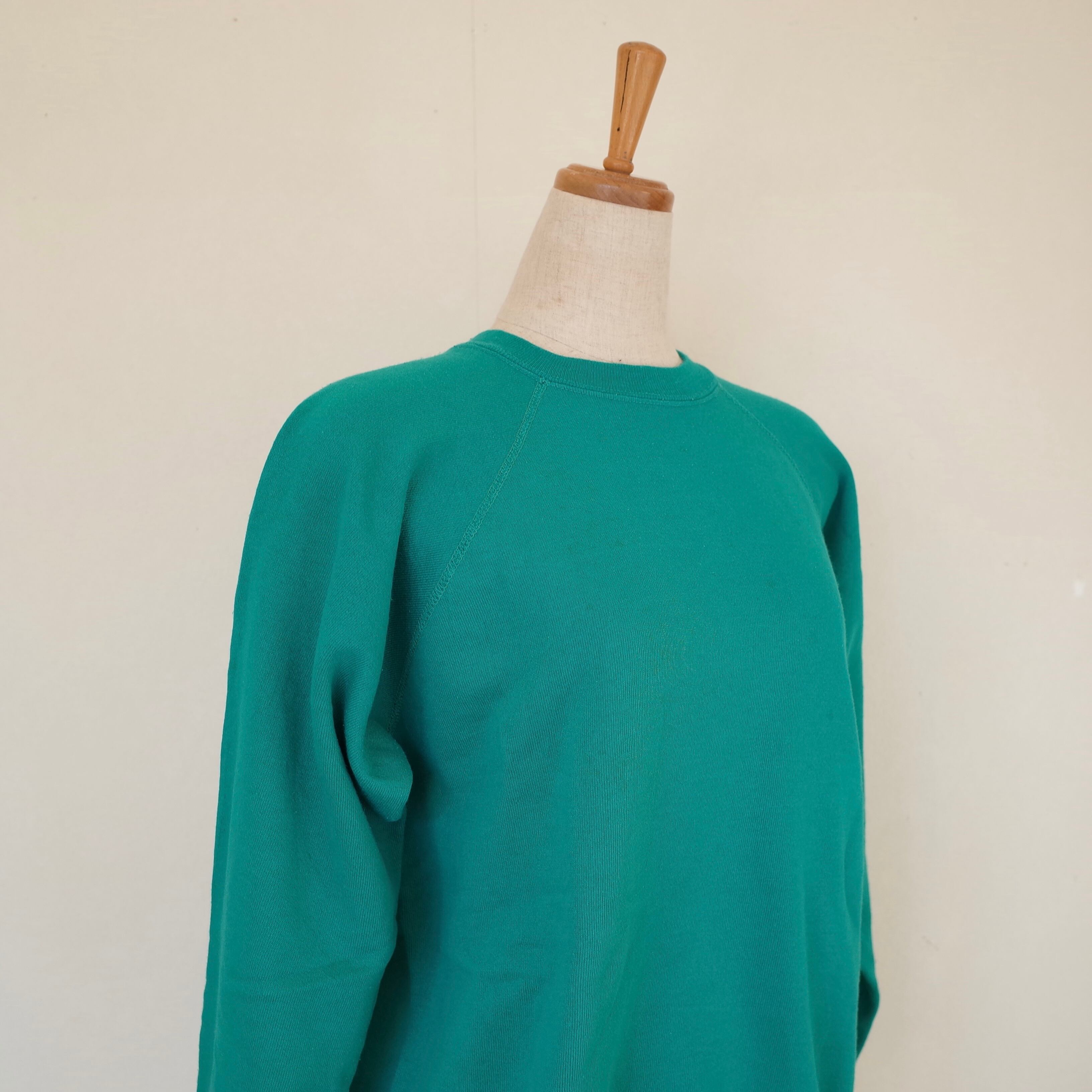 Raglan plain sweat "green"