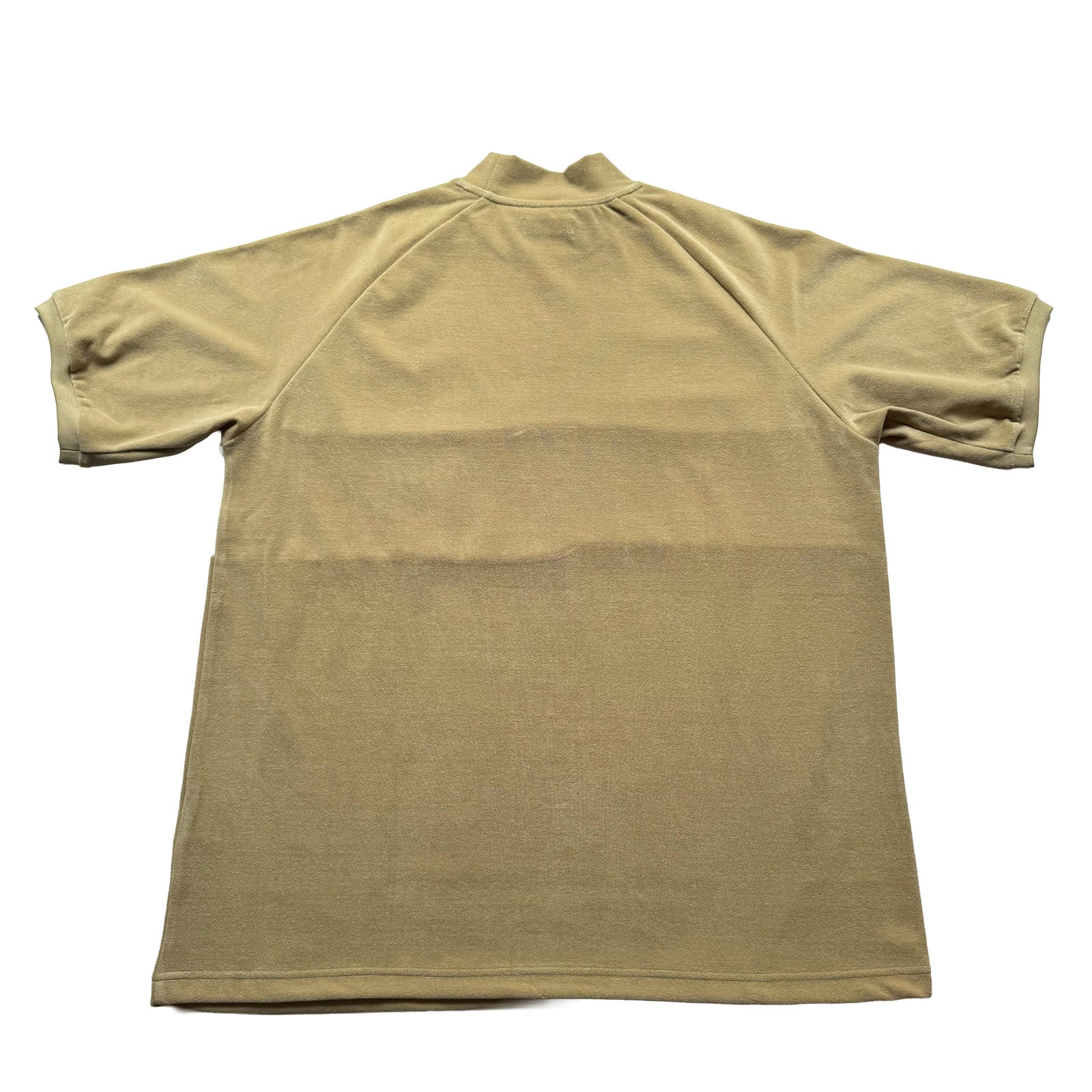 HIGH GAUGE PILE MOCK NECK SHIRT -MUSTARD- | 8G SHOOT WEBSTORE