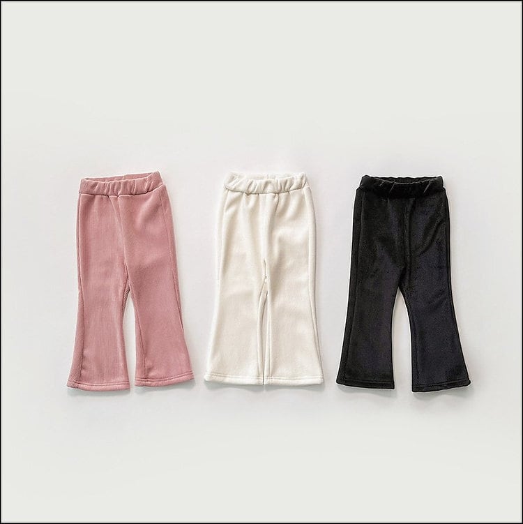 《予約》WSB ¨ bootcut ribbed mink pants