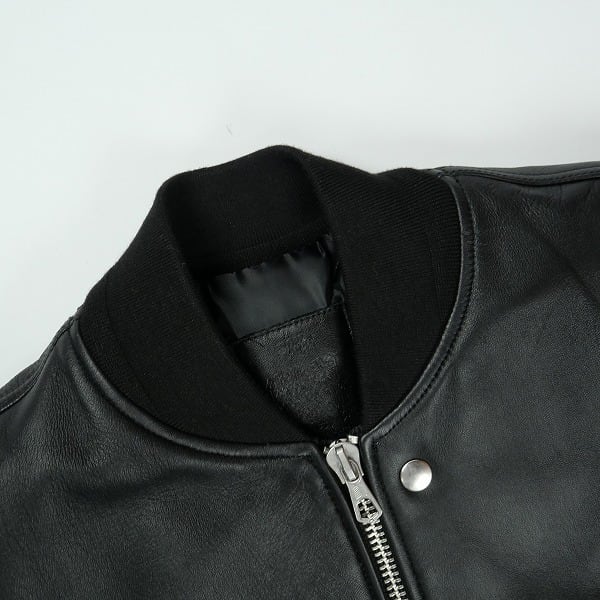 Size【M】 STUSSY ステューシー LEATHER BUILT BOMBER レザーボンバー