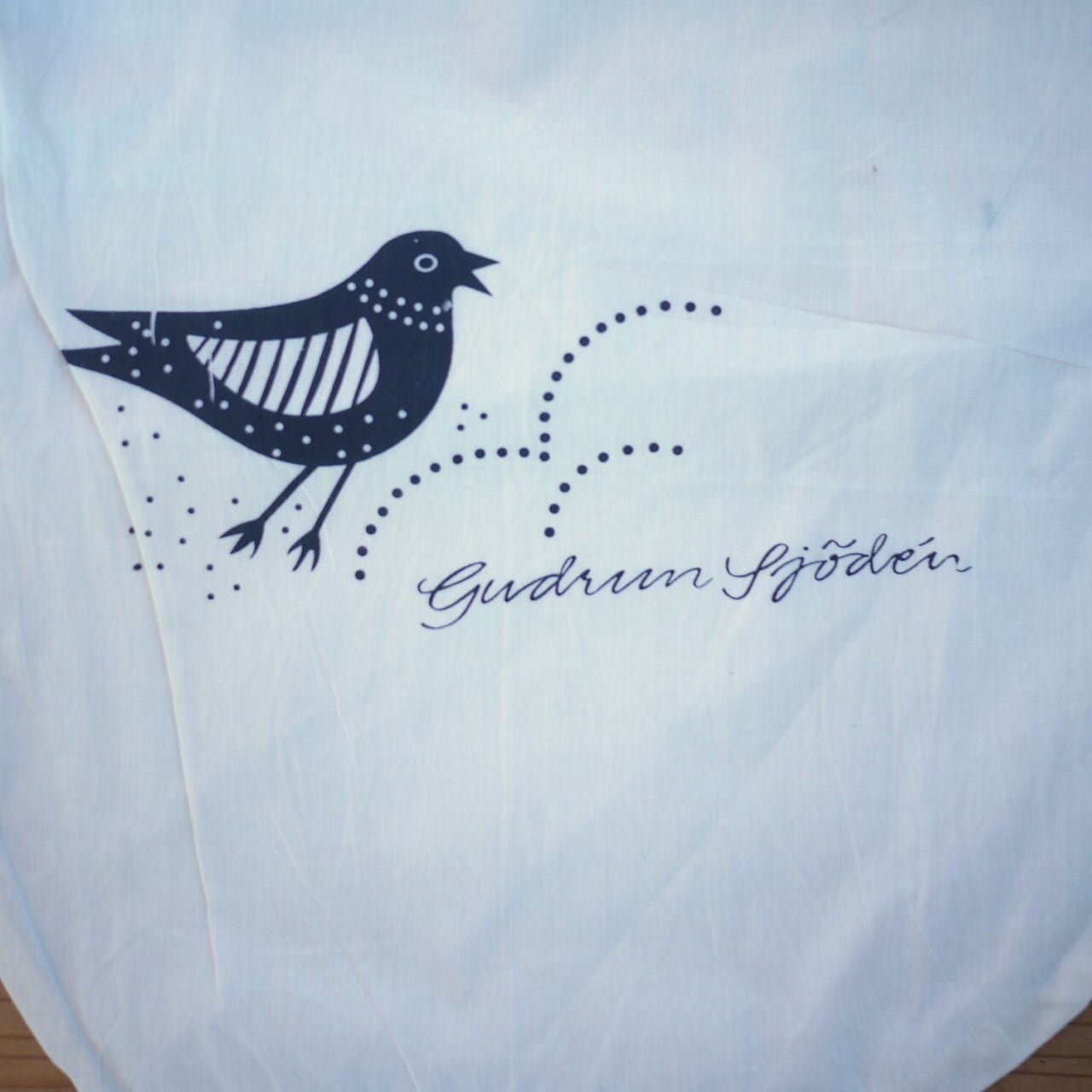 Gudrun Sjödén エコバッグ 巾着ショッパー 北欧