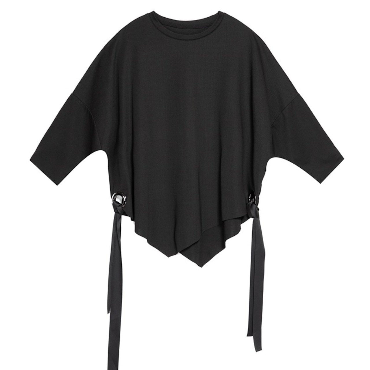 Side Ribbon T-shirt / サイド リボン Tシャツ