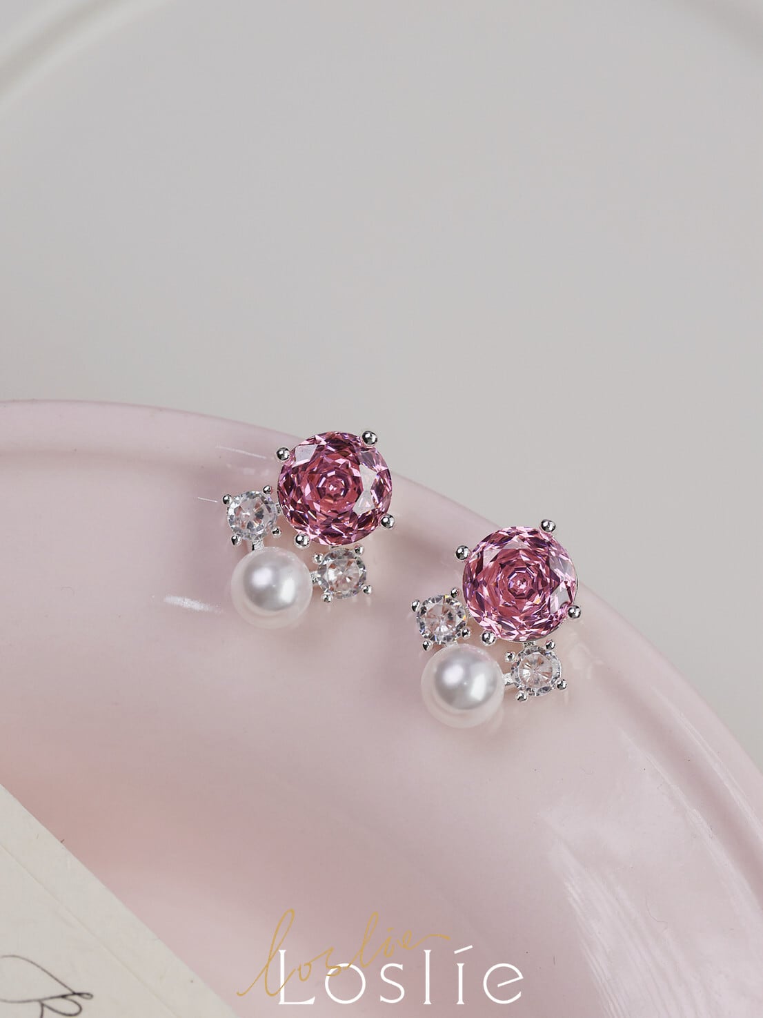 ローズガーデンの恋ピアス/イヤリング♥B52