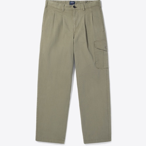 Double-Pleat Cargo Pants