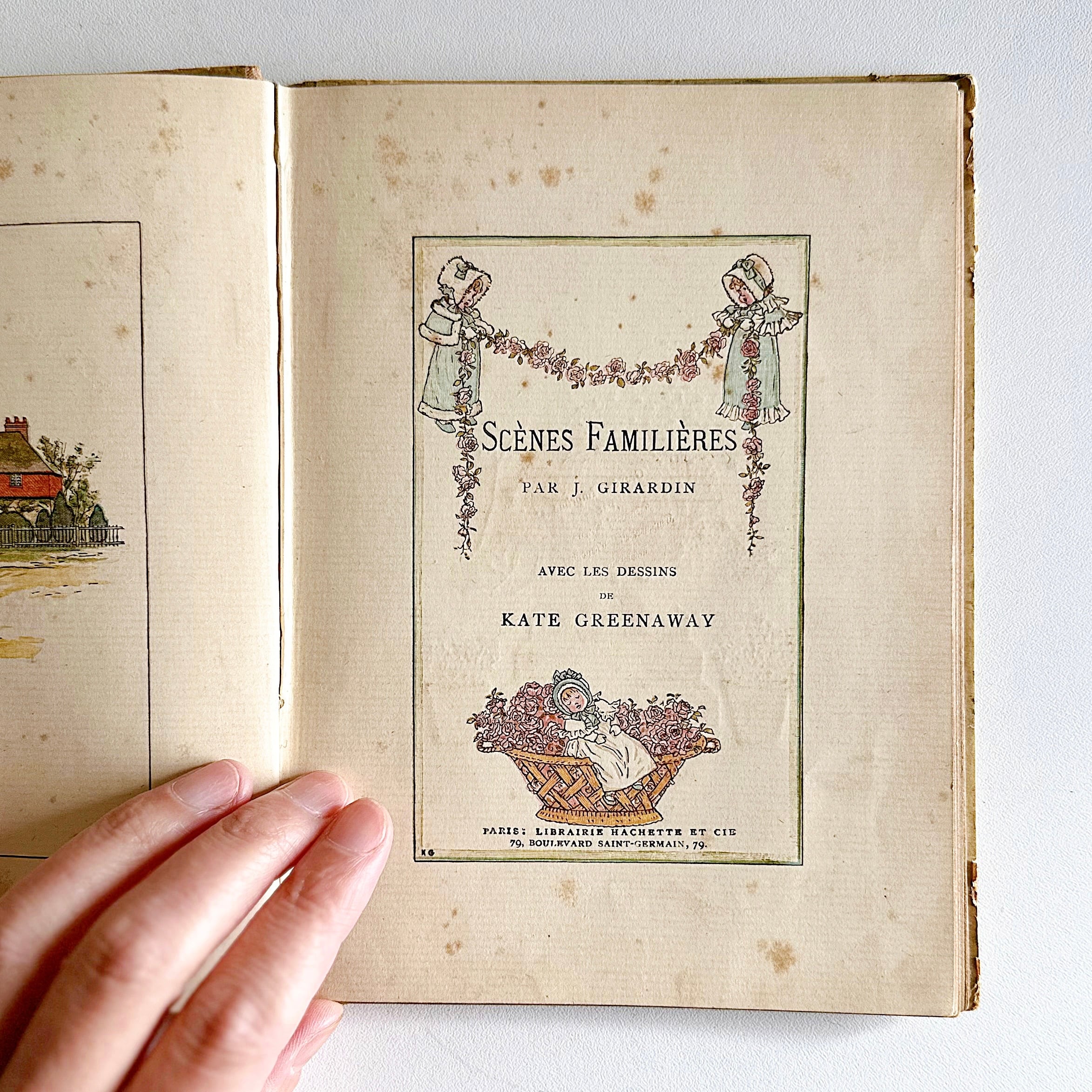 Kate Greenaway ケイト・グリーナウェイ 絵本 19世紀（フランス） | ぽ