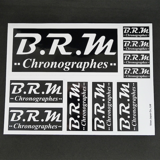 B.R.M ステッカーシート