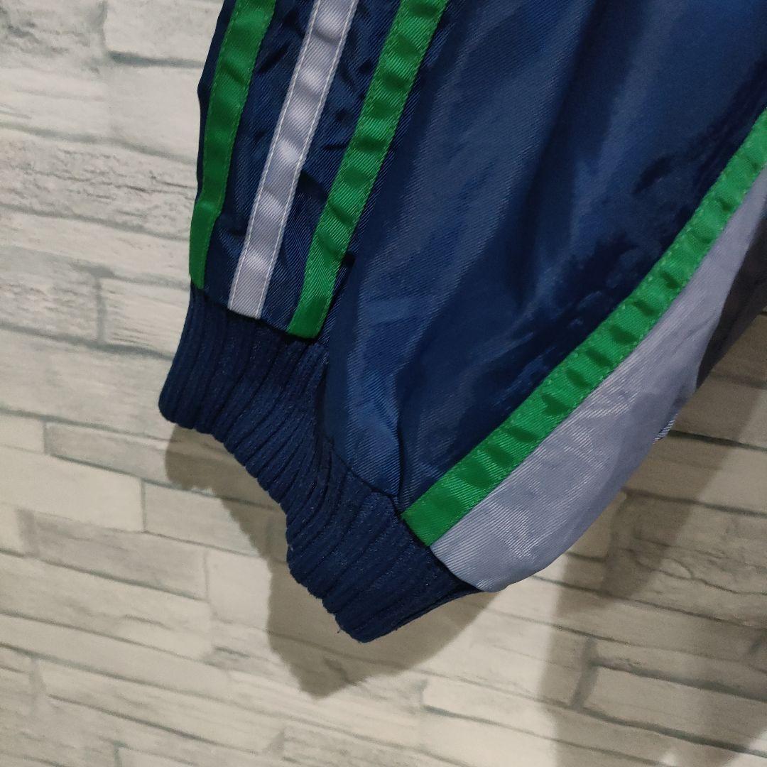 激レア　90's adidas 国旗タグ　ナイロンジャケット　3本ライン