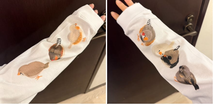 文鳥だらけ Tシャツ | petbox1976