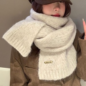 カシミヤタッチ ニット マフラー 防寒 保温 レディース 秋冬 韓国 通勤 通学 アウトドア おしゃれ 大人 きれいめ シンプル カジュアル 寒さ対策 ふわふわ 柔らかい 大人可愛い 大人女子