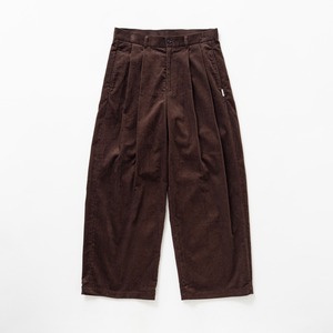Corduroy pants（BROWN）