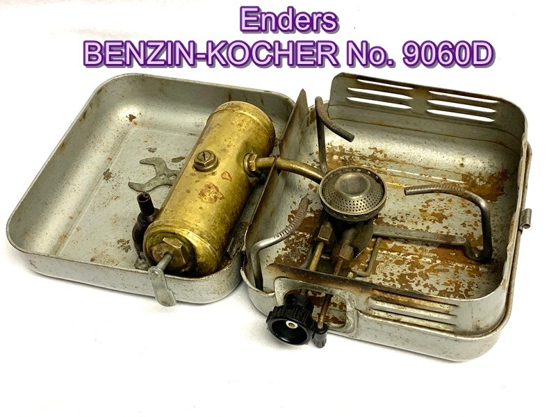 エンダース Enders Benzin-Gaskocher No.9060D | Old camp stove store