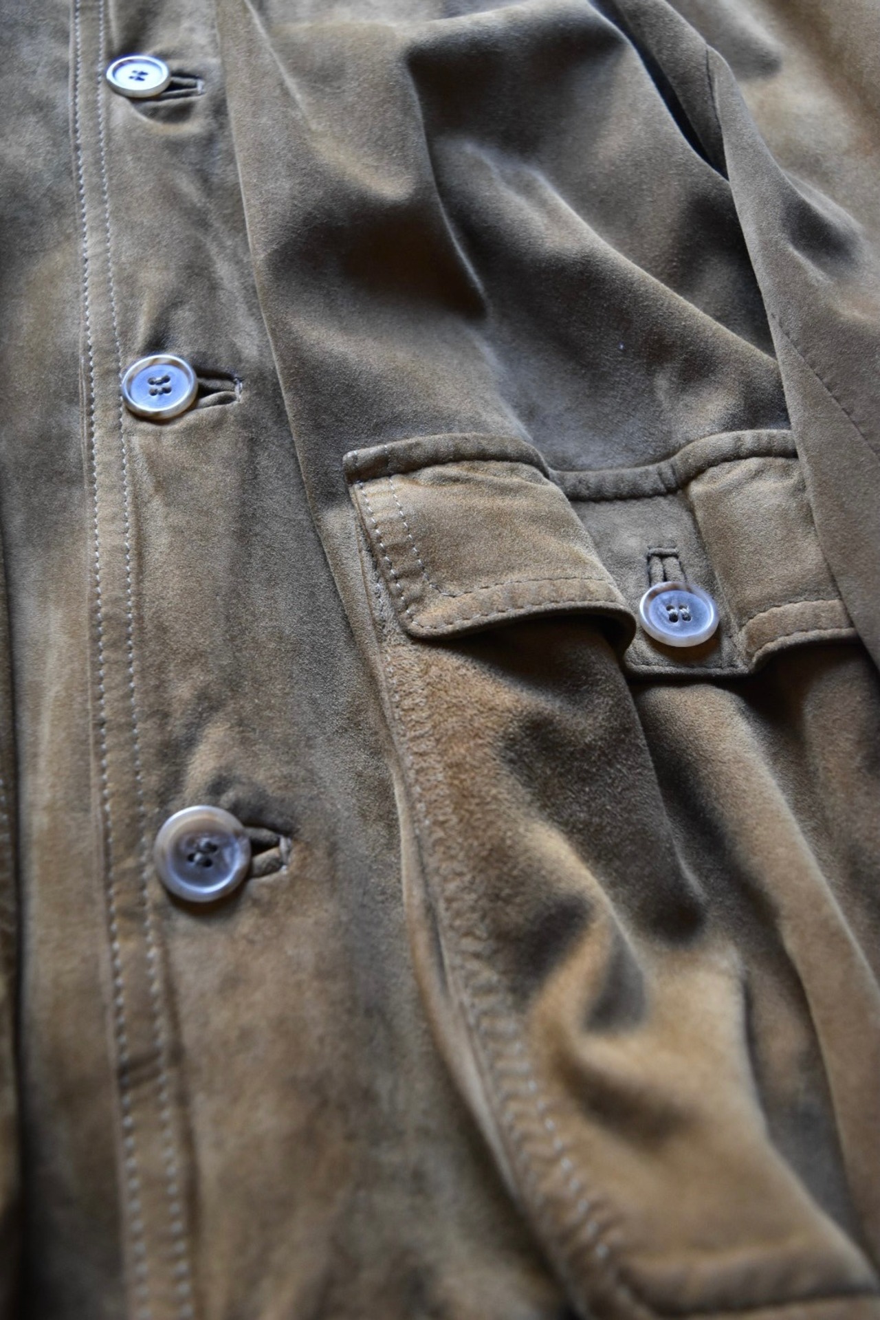 Nubuck Leather Valster Jacket