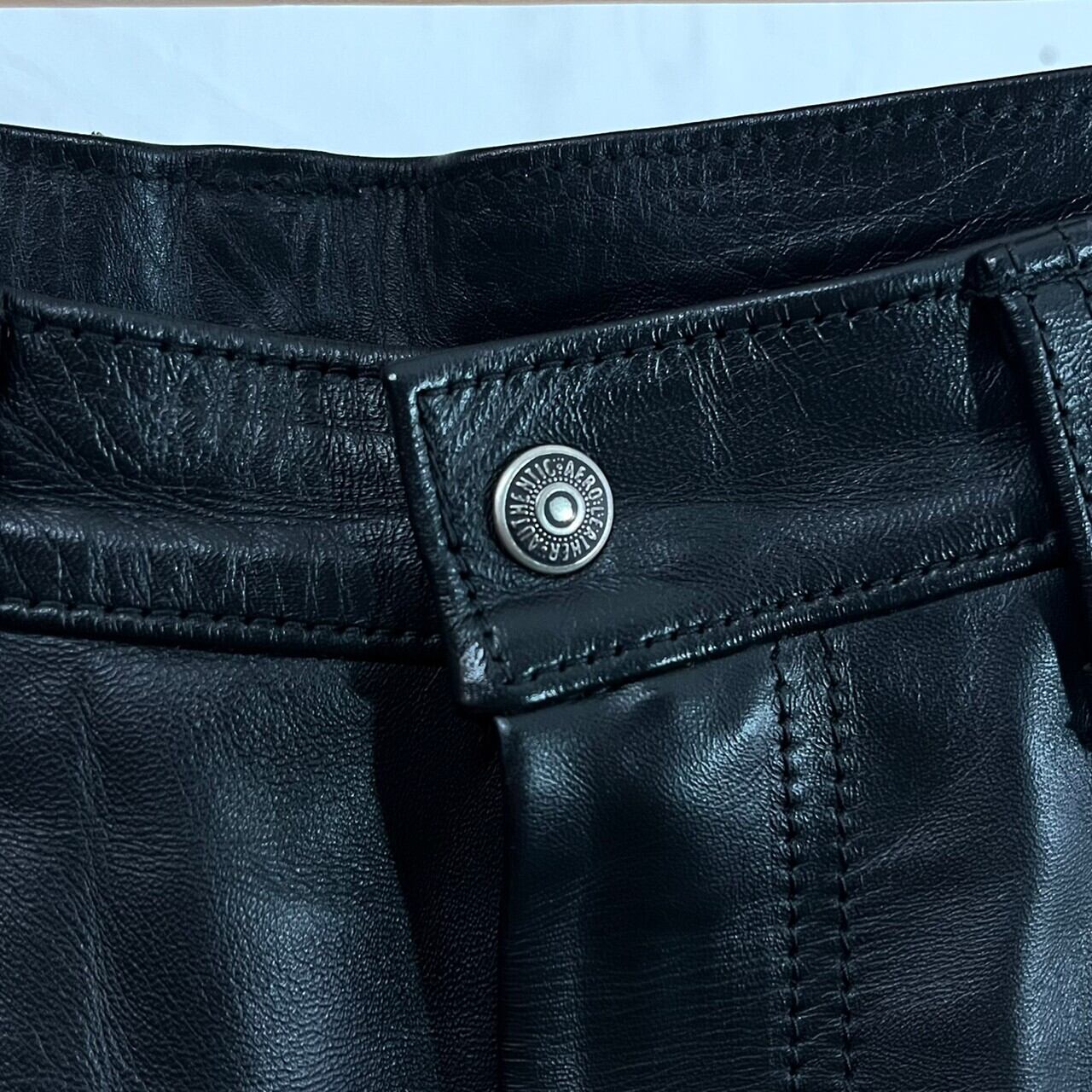 パンツ AERO LEATHER / front quarter horsehide AERO LEATHER 