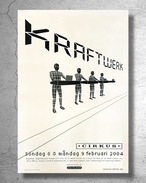 【レア品】『KRAFTWERK クラフトワーク』2004年スウェーデンでのライブ告知ポスター