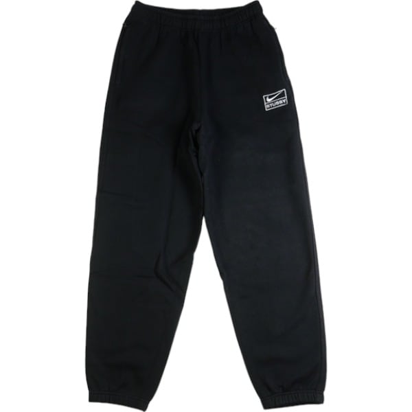 NIKE Stussy Washed Fleece Pants BLACK S即購入可