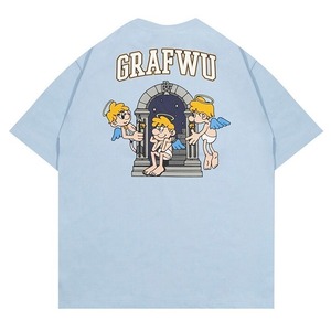 【GLAF&WU】 TEE SHIRTS グラフウー カットソー Tシャツ  ストリート ブランド メンズ レディース ユニセックス