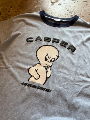 CASPER RINGER T SHIRT / リンガーTシャツ / 6515042 / BLUE