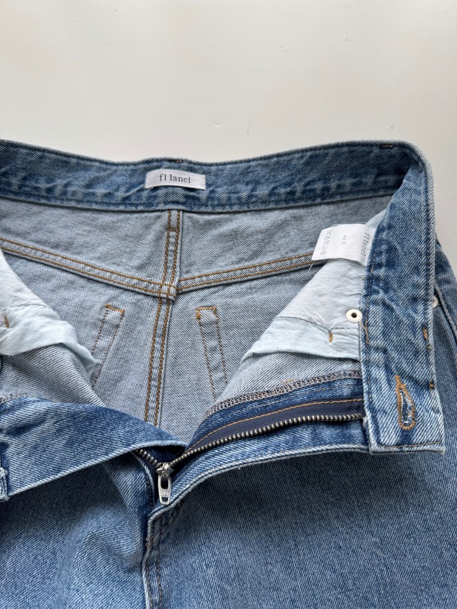 (即納) fl lanel / Straight denim 2color