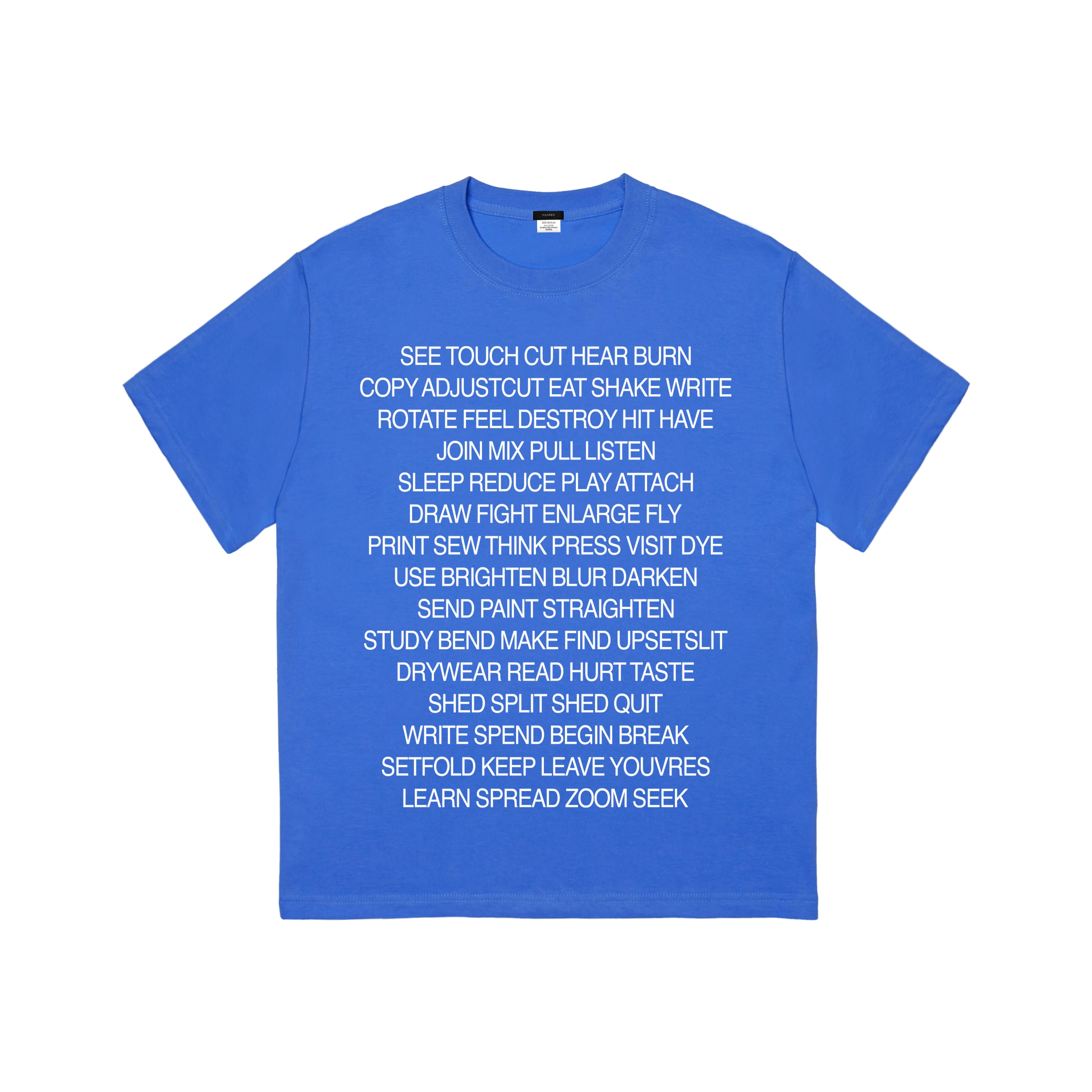 【限定販売】 Word 01 T-shirt -LIMITED COLOR-