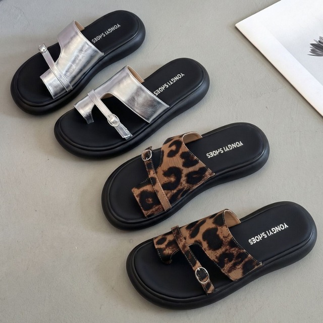buckle thong sandals　バックルトングサンダル　J1919