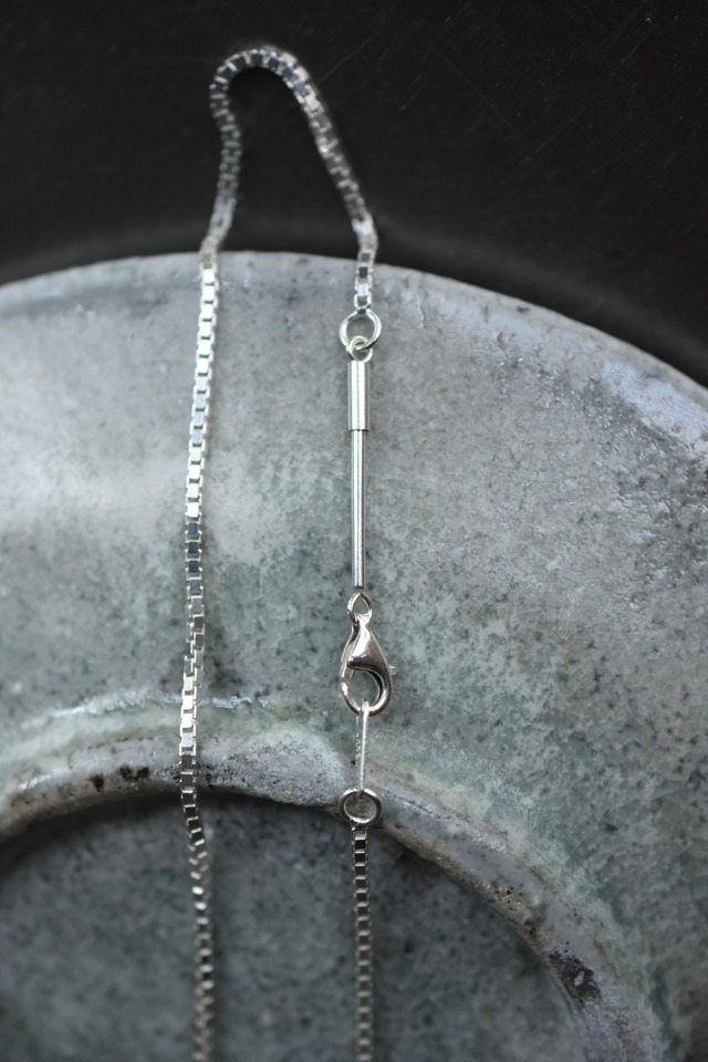 Utah／"NL" neon silver925 necklace