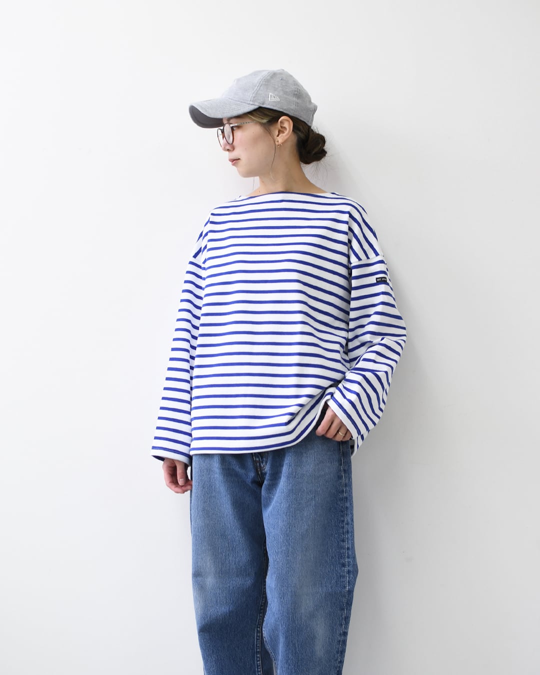 新品未着用 セントジェームス/ウエッソン ルーズ NEIGE×GITANE SAINT JAMES [OUESSANT BORDER - NEIGE×GITANE] [bo-nei-git] セント