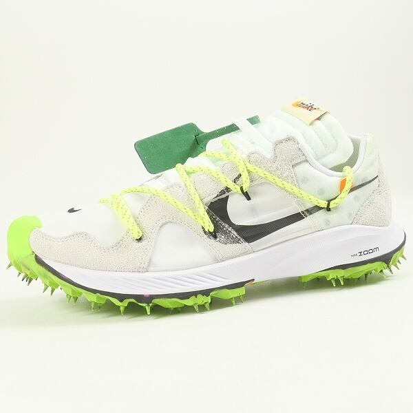 【未使用】NIKE ナイキ スニーカー オフホワイト テラカイガー5 23.5 オフホワイト™×ナイキによる新作コラボシューズ、ズームテラカイガー5