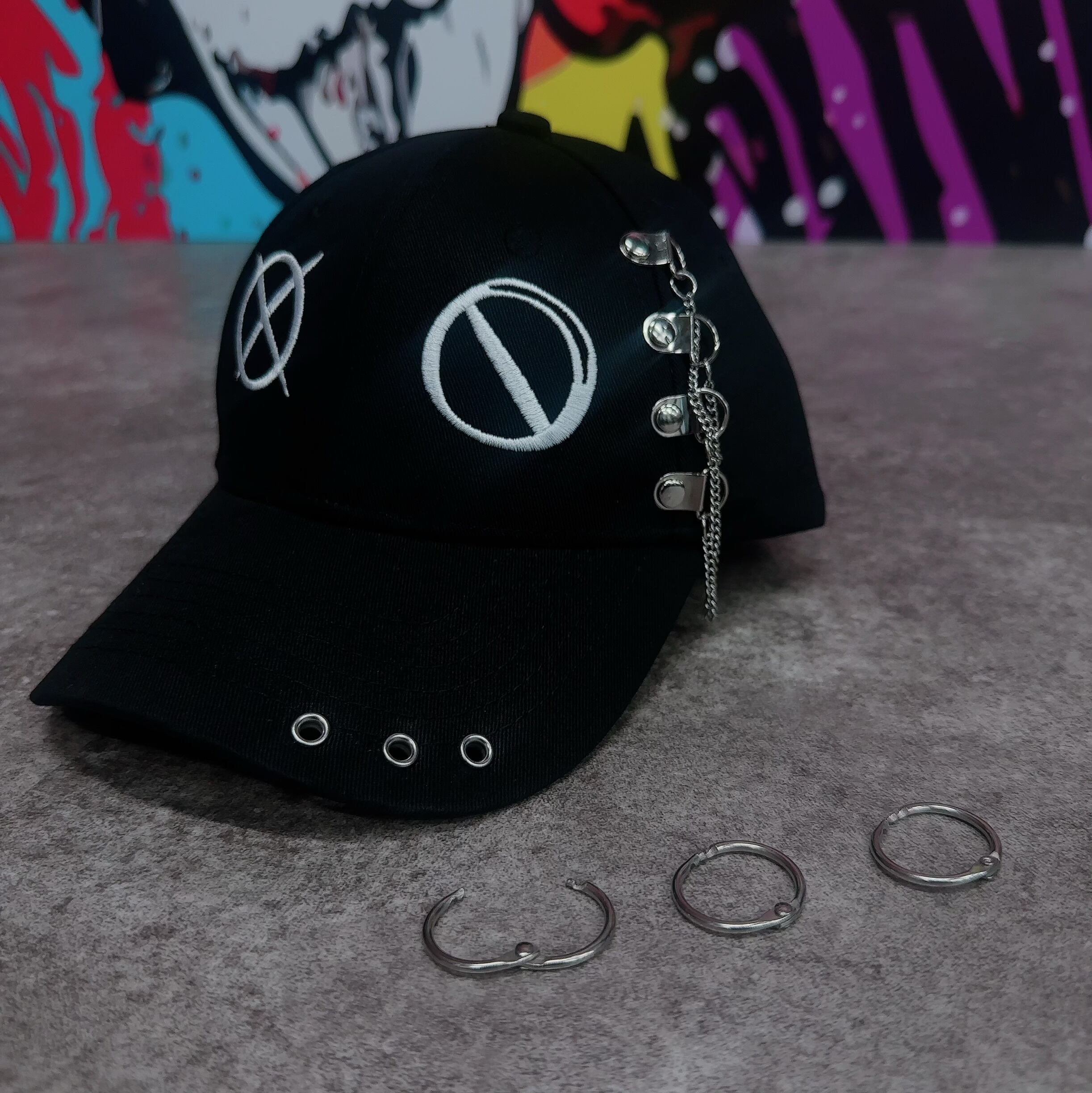 Peaceminusone クリップ 黒 大きめ こぅ 