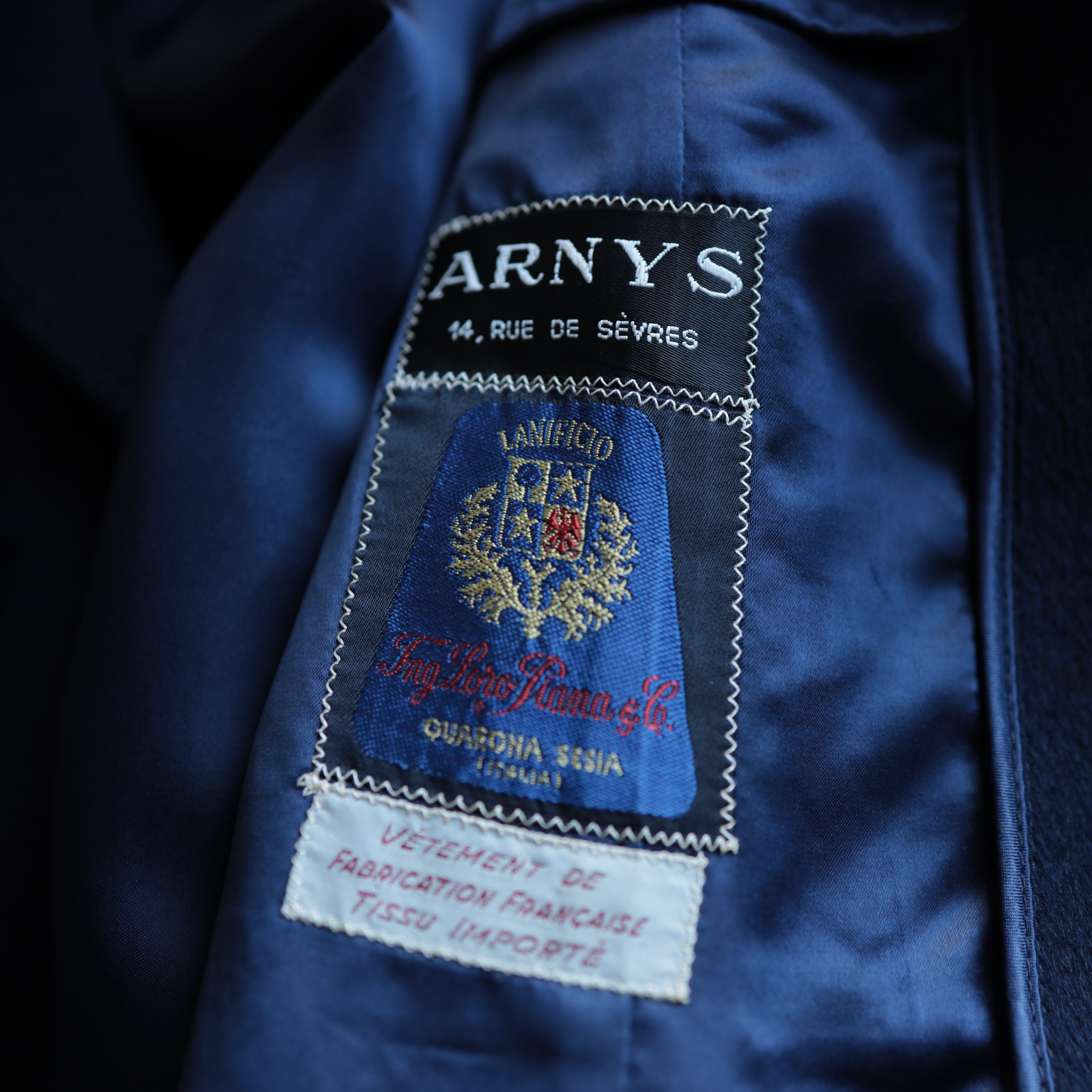 1980s Vintage ARNYS Bespoke Coat フランス製