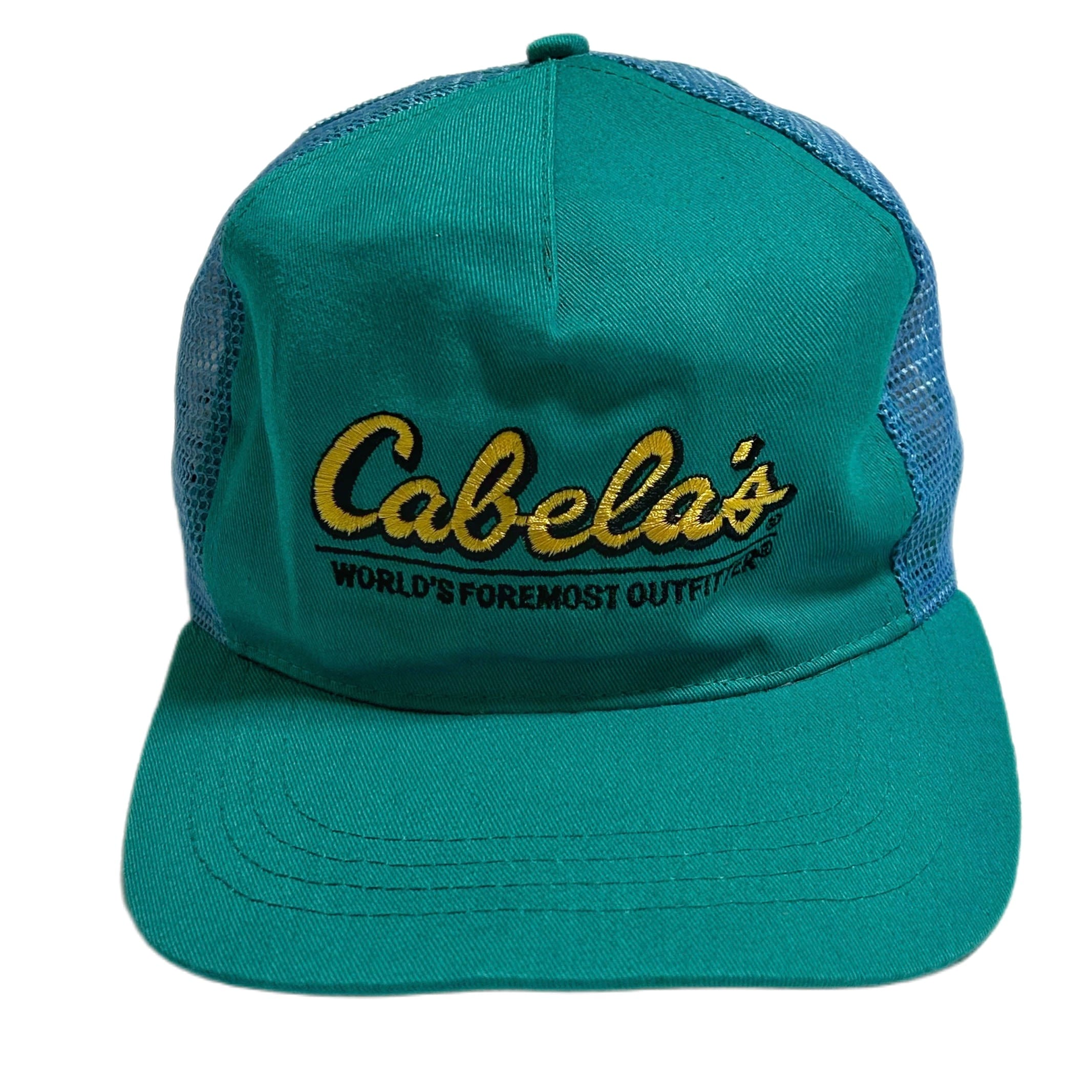 90s Cabela's カベラス ロゴ刺繍 メッシュキャップ スナップバック MESH CAP BACK IN THE DAYZ.