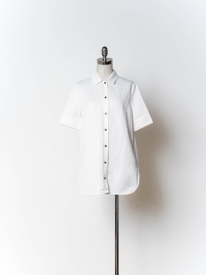 JIL SANDER　ジルサンダー　ハーフスリーブホワイト半袖シャツ