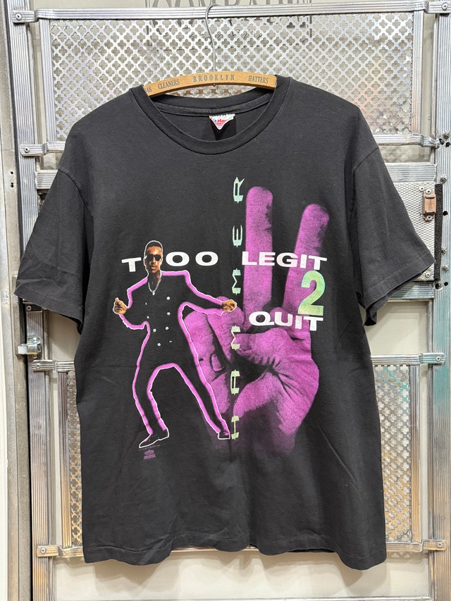 90s  MC Hammer (Too Legit 2 Quit) / HANES made in usa 画像