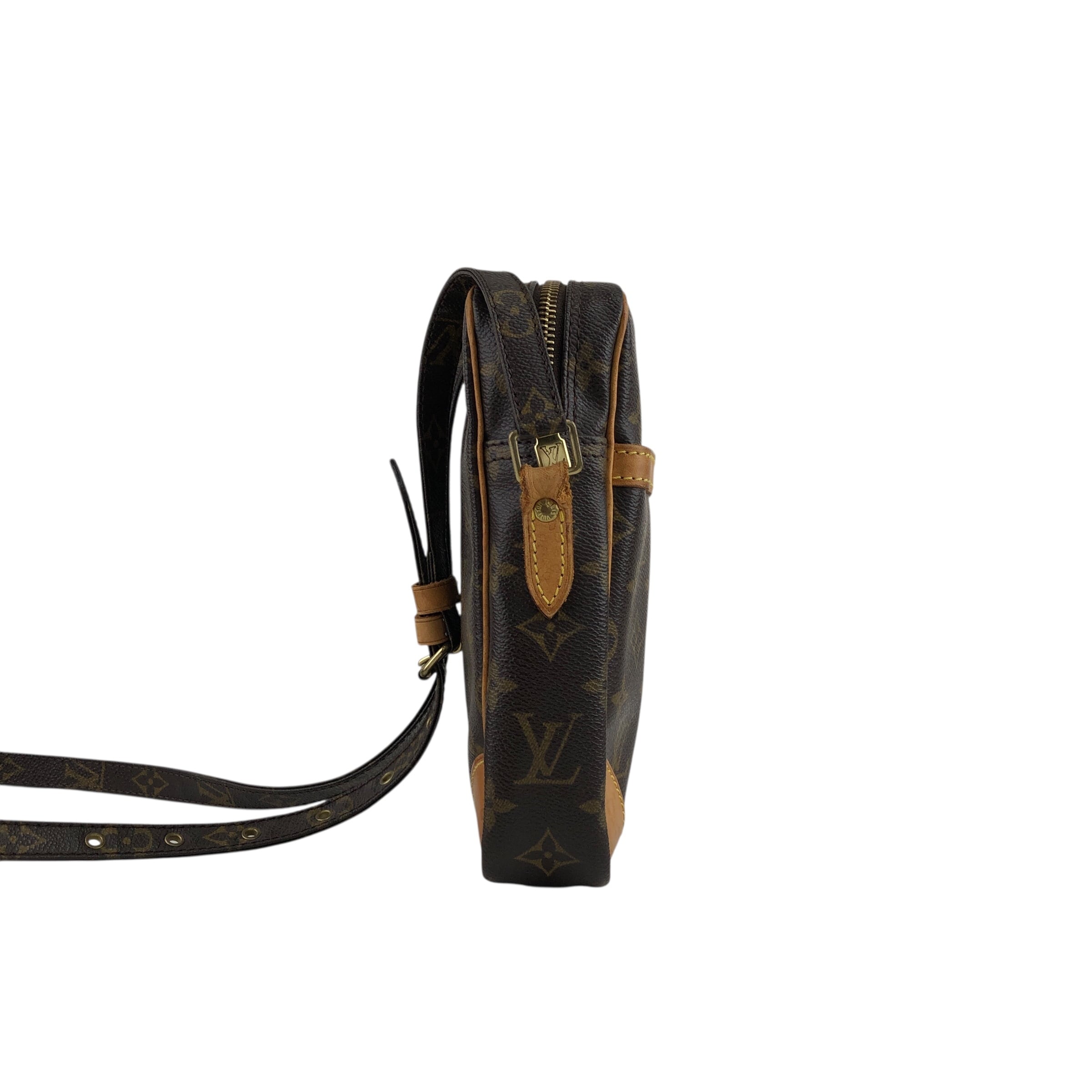 新品 ルイヴィトン Louis Vuitton ショルダーバッグ ダヌーブ ブラウン LOUIS VUITTON - 新品 ルイヴィトン Louis Vuitton ショルダーバッグ
