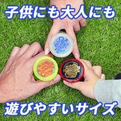 初心者向け ヨーヨー スピンギア スピンガジェット 動画レッスンQR付き (クリア×ブルー パッケージ版)