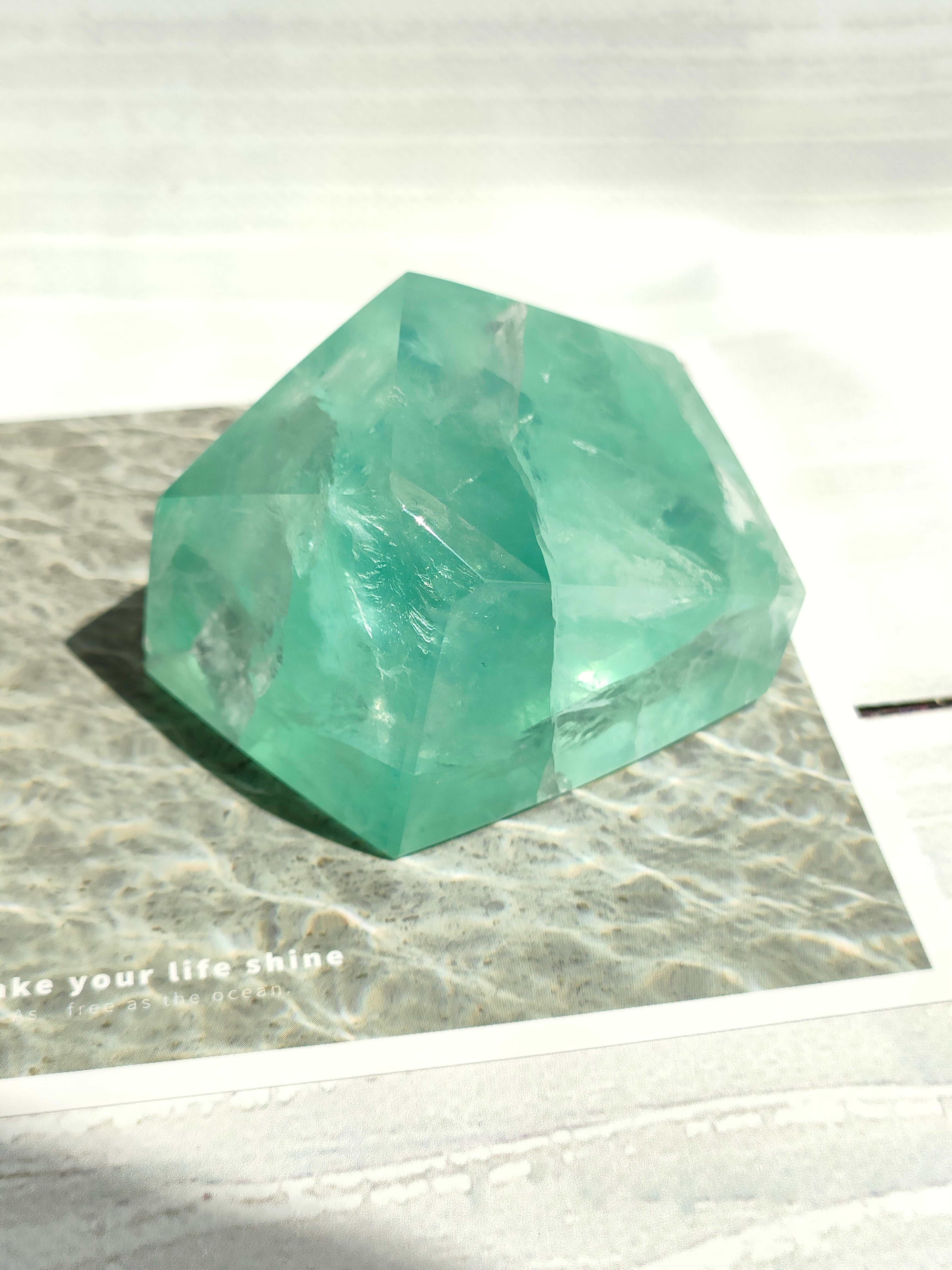 グリーンフローライト フリーフォーム