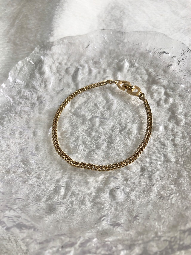 Christian Dior クリスチャン ディオール ブローチ ゴールド タッセル オーバル vintage ヴィンテージ オールド z3v66b