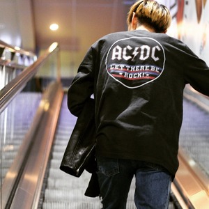 GjapH AC/DC L/S TEE (Black)