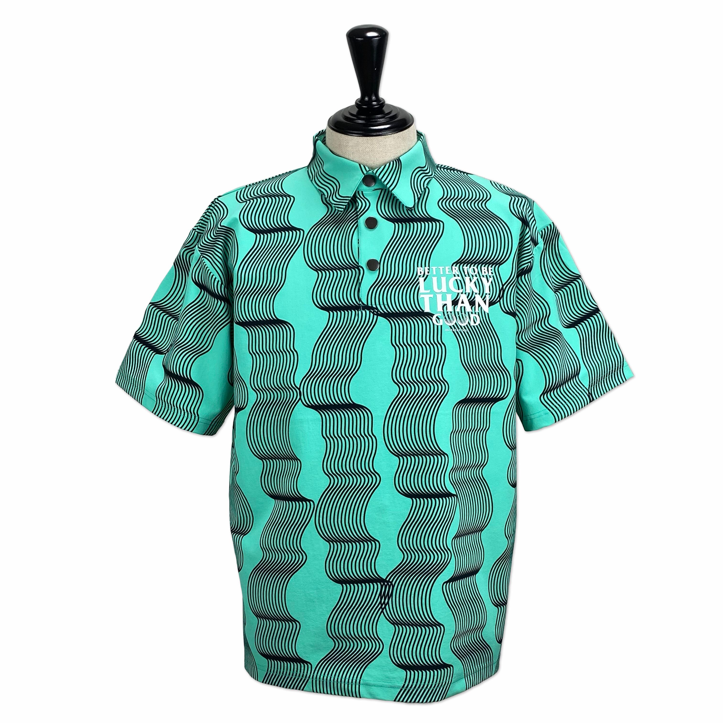 DEVEREUX GOLF】《MEN'S》Valley Topoポロ(AQUA) | Sandy GOLF