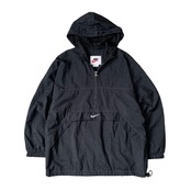 “90s Nike” half zip nylon jacket