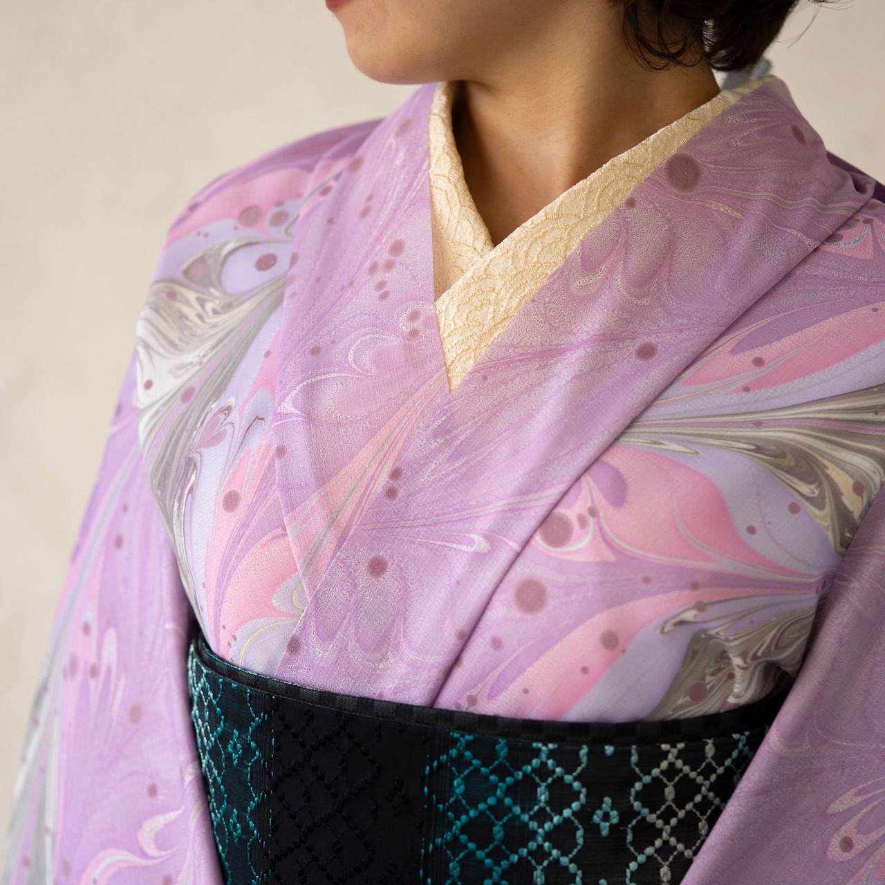 「胡蝶」蝶柄❤︎〜セオアルファ　浴衣・夏着物・単衣