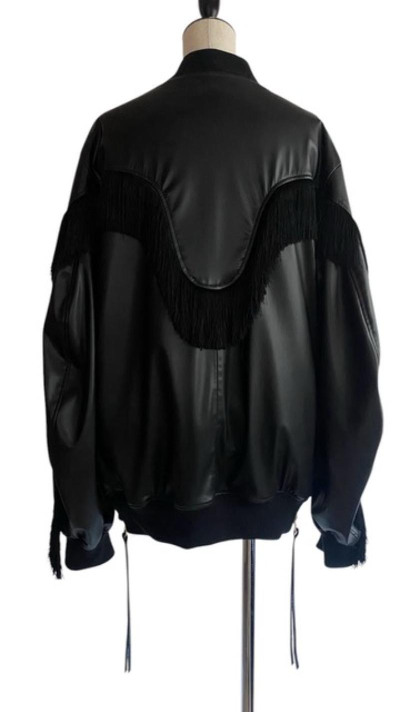 FUMIE=TANAKA フミエタナカ fringe BL F25A07（BLACK） | ANERCA & L.I.V