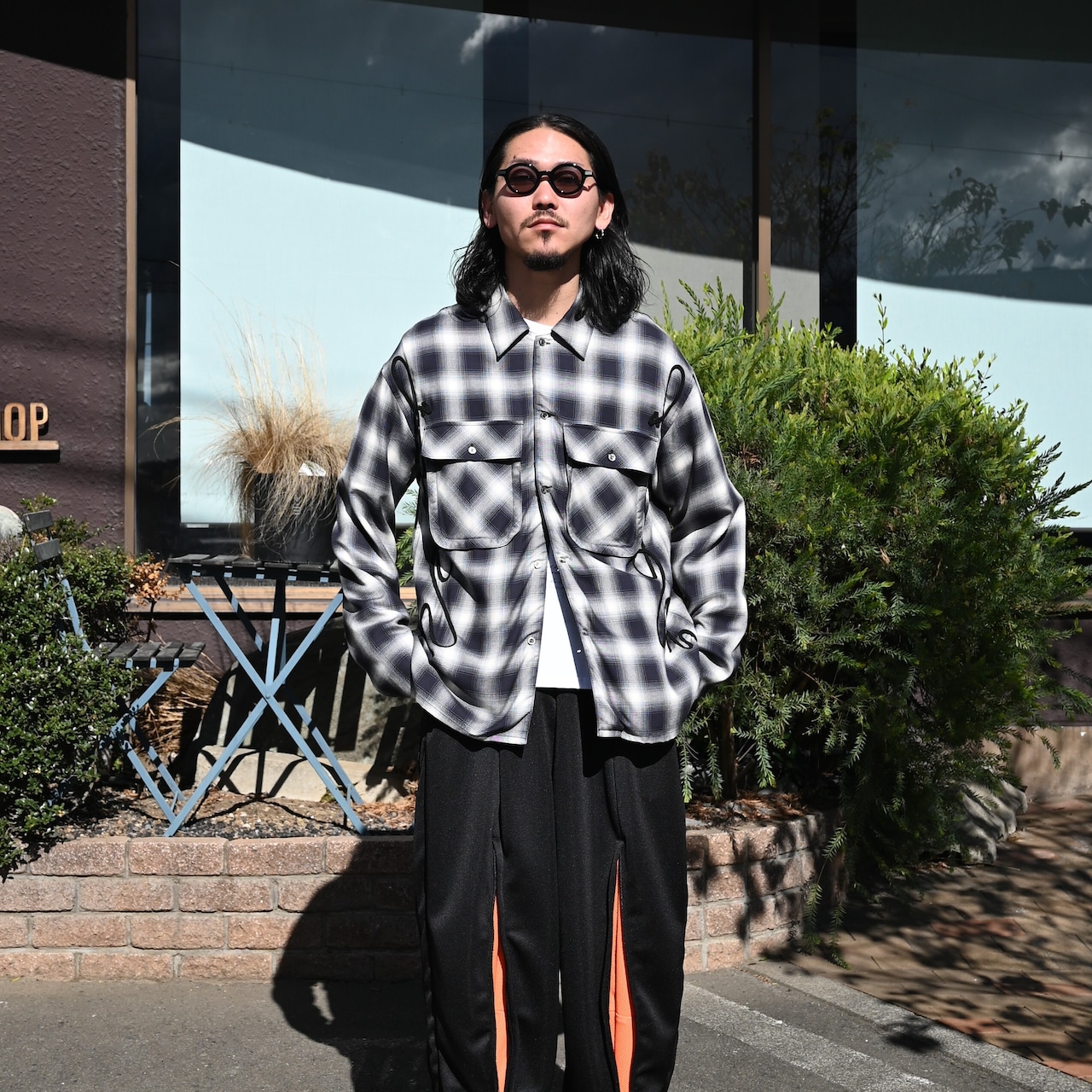 Leh / Embroidery Check Shirts