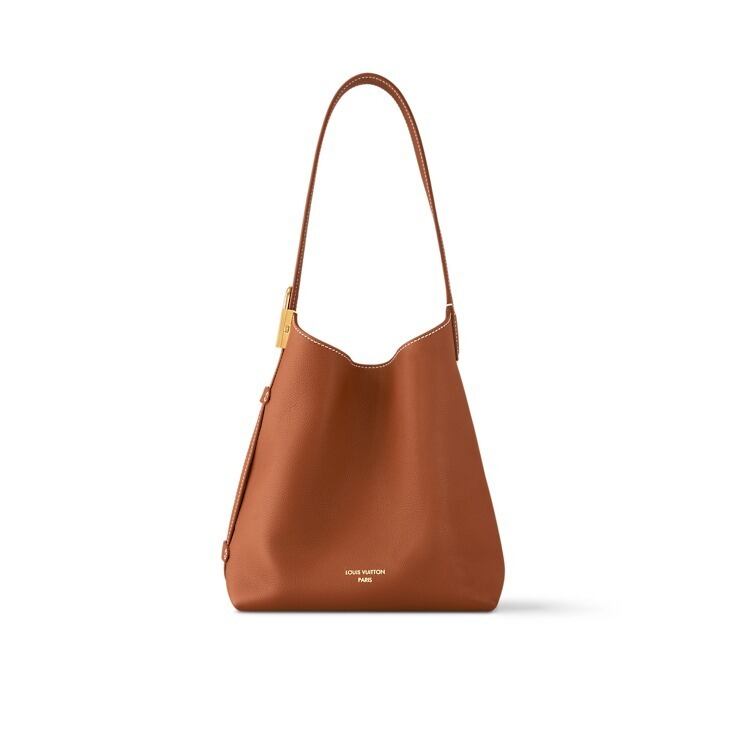 【シンプル /ブラウン系】Louis Vuitton ローキーホーボーPM レザー感が素敵♪Louis Vuitton ローキー ホーボーバッグ PM | DODO